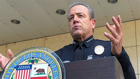 LAPD chief shares 'book and release' concerns as new bail system is set to begin